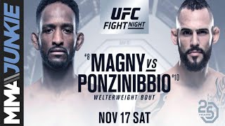 UFC Argentina Ponzinibbio vs Magny [upl. by Eleanor850]