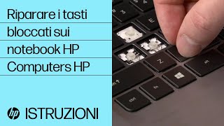 Riparare i tasti bloccati sui notebook HP  Computers HP  HP Support [upl. by Girard848]