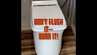 Dont flush burn it Incineration toilet could solve cesspool problem [upl. by Felisha]