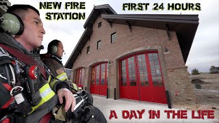 First 24 Hours in a New Fire Station  A Day in the Life [upl. by Simona769]