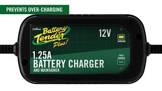 Battery Tender® 12V 125 Amp Battery Charger Automatic 12V Powersports Battery Charger [upl. by Forward837]