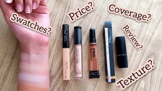 BEST AFFORDABLE CONCEALERS REVIEW [upl. by Ilajna]