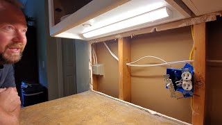 Under Cabinet Light Install [upl. by Irod]