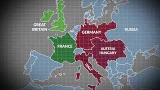 5 Major Treaties amp Alliances in the Build Up to World War One [upl. by Gerdi]