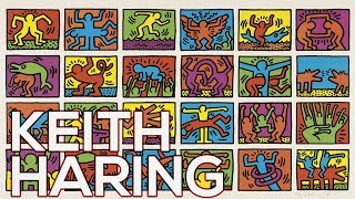 Keith Haring A collection of 80 works HD [upl. by Baerman]