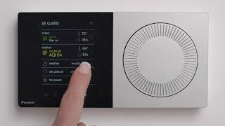 Daikin ONE  Smart Thermostat How to IAQ [upl. by Hadihsar680]