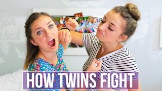 How Twins Fight  Brooklyn and Bailey [upl. by Anoo202]