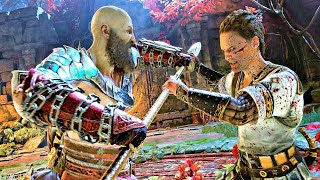 God of War Ragnarok  Kratos Vs Heimdall Boss Fight 4K 60FPS [upl. by Elehcim]