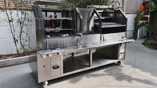 Argentine Parrilla Grill  Wildwoods Argentine Grill 98quot  Wildwood Ovens amp BBQs [upl. by Horodko]