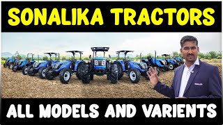 Sonalika Tractors  All Models amp Variants [upl. by Anne-Corinne]