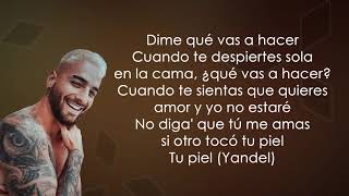 Yandel Maluma  Qué Vas A Hacer LetraLyrics [upl. by Ainsworth]