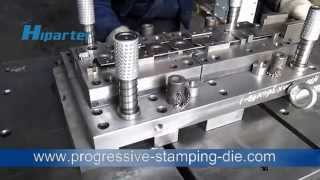 Progressive drawing metal die made in China [upl. by Ennoved]