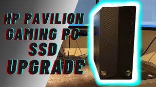 HP Pavilion Gaming PC Gets SSD Upgrade TG010023W [upl. by Inaej]