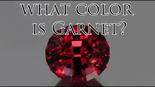 What Color Is Garnet [upl. by Faline180]