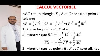 Calcul vectoriel Exercice 2 [upl. by Gower639]