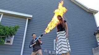 Things You Shouldnt Do With a Flamethrower [upl. by Gipsy]