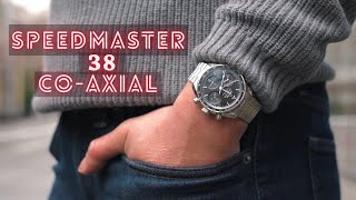 Omega Speedmaster 38 Coaxial is the NEW Speedmaster Reduced [upl. by Malorie80]