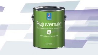 Rejuvenate™ Exterior Acrylic Coating  SherwinWilliams [upl. by Marmawke640]