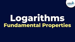 Logarithms  Fundamental Properties  Logs  Dont Memorise [upl. by Aiuqram354]