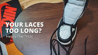 Laces Too Long Here’s the trick [upl. by Esilenna]