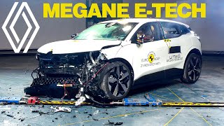 Renault MEGANE ETech Crash Testy [upl. by Nivlak252]