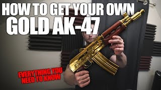 How Much Does a GOLD AK47 Cost  Everything You Need to Know [upl. by Saxe837]