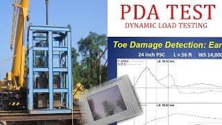 PDA Test  Dynamic Load Testing [upl. by Paucker]