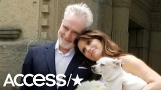 Handmaids Tale CoStars Bradley Whitford and Amy Landecker Tie the Knot in Surprise Wedding [upl. by Fitting]