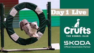 Day 1 LIVE  Crufts 2025 [upl. by Aikym742]