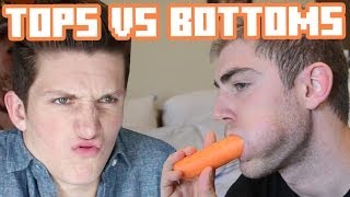 WHAT GAY MEN THINK ABOUT TOPS VS BOTTOMS [upl. by Zeuqcaj]