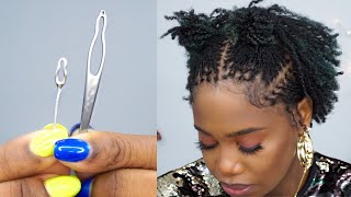 How to Self Retighten Your Locs plus NAPPY LOCS TOOL  Kendra Kenshay [upl. by Lasyrc309]