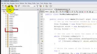 Java  Reading and Writing using ArrayLists [upl. by Zhang421]