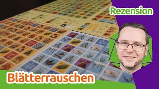 Blätterrauschen  WürfelspielRezension  staygeeky [upl. by Eybba222]