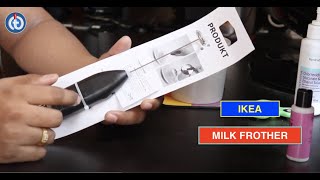 IKEA MILK FROTHER Review amp Battery Installation [upl. by Annua42]