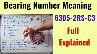 Bearing Number Meaning in Hindi  OD  Thickness Explained [upl. by Iror]