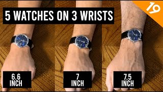 Watch Size vs Wrist Size  How to choose the right watch size  Ep 19 [upl. by Zaria]