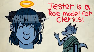 Jester is a Role Model for clerics in Dnd 5e  Critical Role character analysis [upl. by Nahtahoj650]