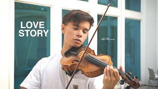 LOVE STORY Taylor Swift  Violin Cover by Alan Milan [upl. by Gratt236]