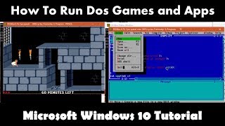 How To Run Dos Programs in Windows 10 Tutorial [upl. by Zarger16]