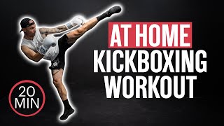 Full Kickboxing Workout At Home [upl. by Flin951]