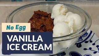 Homemade Vanilla Ice Cream using a Cuisinart Ice Cream Maker [upl. by Champaigne]