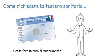 Come richiedere la tessera sanitaria [upl. by Ambrosio869]