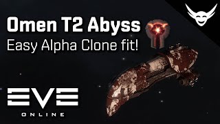 EVE Online  Easy Alpha Clone Omen T2 Abyss [upl. by Bhatt584]