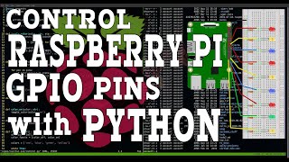 Python Program to Control Raspberry Pi GPIO Pins [upl. by Caprice]