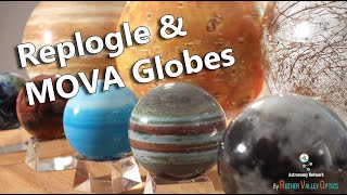 Replogle 12quot Globes and MOVA 45quot Rotating Globes review [upl. by Emelyne]