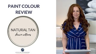 Paint Colour Review Natural Tan Sherwin Williams SW 7567 [upl. by Lamek]