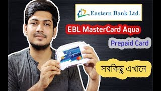 EBL MasterCard Aqua Prepaid Card [upl. by Yllrebmik672]