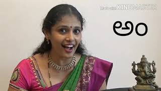 Manasi Sudhir Kannada alphabets ganesha song for children [upl. by Paymar]