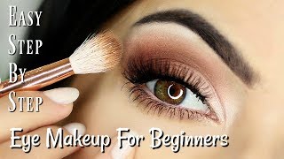 Beginners Eye Makeup Tutorial  Parts of the Eye  How To Apply Eyeshadow [upl. by Weasner]