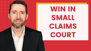 How to Win in Small Claims Court [upl. by Liss]